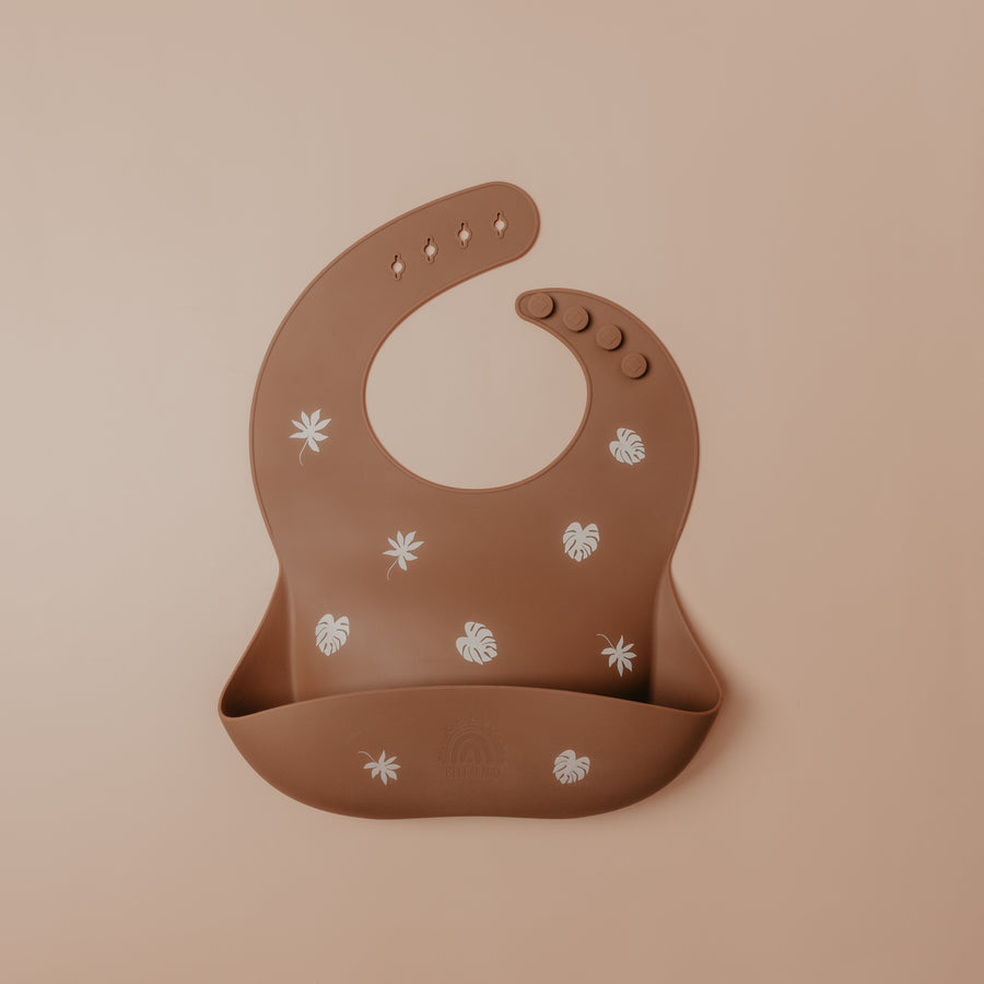 Charlie Silicone Bib Leaf