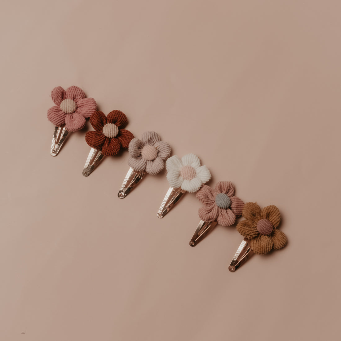 Daisy Hair Clips Set