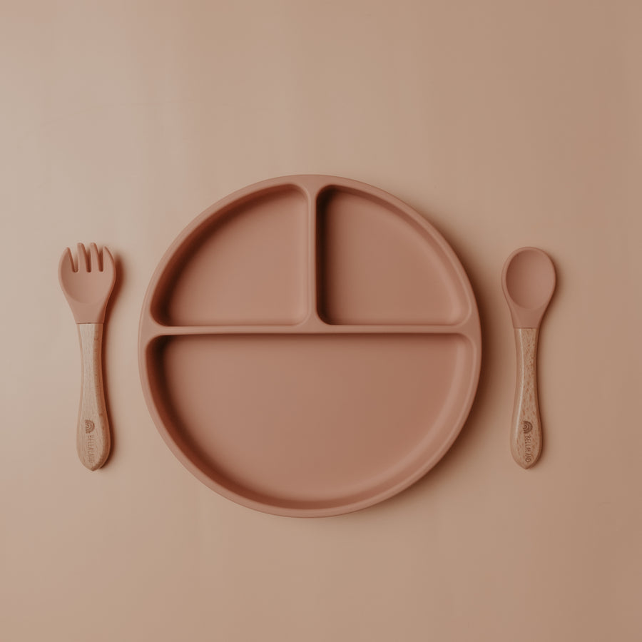 Charlie Plate & Milly Fork and Spoon Set